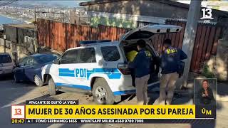 Femicidio en Valparaíso: atacante se quitó la vida tras el acto