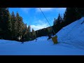 4k bansko ski ride with me from top to bottom bansko ski slopes