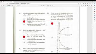 Chemistry 2023 May June Paper 1 Answers Csec Globe Learners Csec
