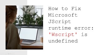 Power Automate Desktop - FIX Wscript Jscript runtime error: 'Wscript' is undefined in Run Javascript