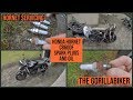 Honda CB600F Hornet Spark Plugs and Oil Change | The GorillaBiker