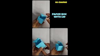 How to make Paper Box which Open and Close || DIY Origami Box #shorts #YouTubeshort