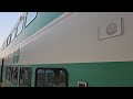 go train bilingual door closing announcement