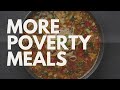 More Poverty Meals. Budget Meals for Low Income Families