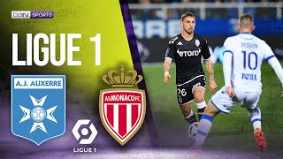 Auxerre vs Monaco | LIGUE 1 HIGHLIGHTS | 12/28/2022 | beIN SPORTS USA