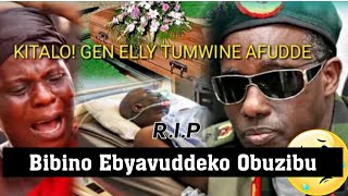 Elly tumwine afudde Muntiisa, Bibino Ebigambo Ebikambwe Byeyasembaayo okwogela.