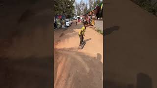 Skate boarding at Tanniru bavi #skateboarding #reels #youtubeshorts #sports