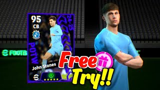 Trick To Get 101 Rated John Stones From Potw European Club Championship In eFootball 2025 Mobile