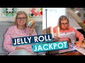 🤔 What can you make with ONE JELLY ROLL? Jelly Roll Jackpot CHALLENGE GIVEAWAY 🏅 Quilting Timelapse⏰