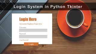 How to create Login System in Python Tkinter #Hindi #Python #Login System