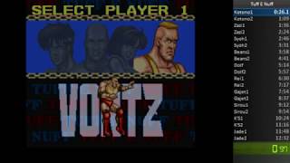 Tuff E Nuff WORLD RECORD in 12m 29s by NickDoane - SNES Fighting Game Speedrun WR