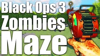 BLACK OPS 3 ZOMBIES: MAZE CHALLENGE MOD (Call of Duty: Zombies Mod)