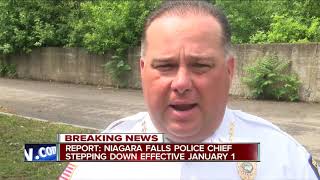 Niagara Falls police chief submits resignation over money