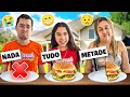 NADA vs METADE vs INTEIRO !!! - Sarah de Araújo