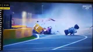 Hubert Fatal Crash in SPA F2 Race (Rest In Peace)