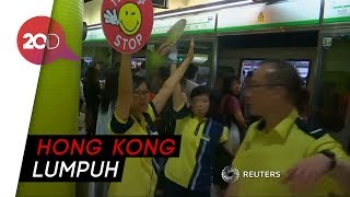 Demonstran di Hong Kong Bikin Kacau Layanan Kereta