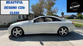 2008 Mercedes CL550 Designo Sport package with CL63 AMG exhaust. Tour.