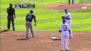 TB@CHC: Castillo catches Joyce stealing second