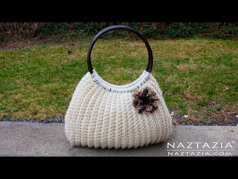 DIY Tutorial Easy Crochet Savvy Handbag Purse Tote - Croche Bolsa Borsa Bag DIY Tutorial Easy Crochet Savvy Handbag Purse Tote - Croche Bolsa Borsa Bag