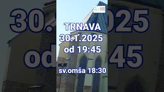 Pozvánka do Baziliky sv.Mikuláša v Trnave štvrtok 30.1.2025  od 19:45 ‼NOČNÁ ADORÁCIA s odprosovaním