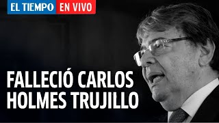 Arriba Bogotá En Vivo: Falleció el ministro de defensa Carlos Holmes Trujillo por coronavirus