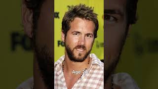 Ryan Reynolds age from 46 to 13 🫣😬 #ryanreynolds #celebrity #age #shorts #actor