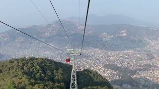 Cable Car from Chandragiri Hills to Base #chandragiri #love #cablecar #nepal