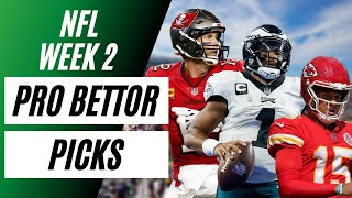 NFL Pro Sports Bettor Picks: TNF Week 2 Best Bets | NFL Week 2 Odds and Expert NFL Picks