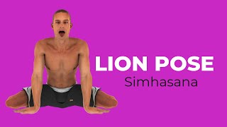 Lion Pose - Simhasana