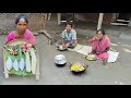 How santali tribe couple cook FYASA FISH recipe with BIG RADISHES | Fish curry recipe