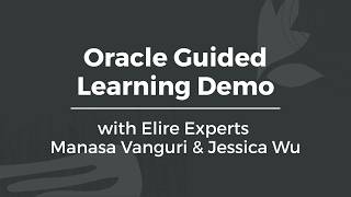 Oracle Guided Learning Demo: In-Context Training and Onboarding Processes