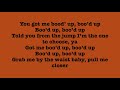 Plies Boo'd Up (Lyrics - Ella Mai Remix)