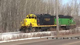 Following the SCXY RR to Hinkley 03-25-2013