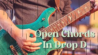 Guitar Lesson: Open Chords in Drop D (G Major)