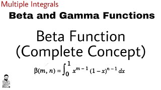 27. Beta Function | Complete Concept