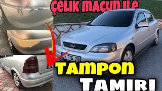 Tampona Çelik Macun İşlemi nasıl yapılır? | Sprey Astar Boya ve Akrilik Vernik