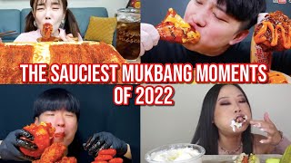 the SAUCIEST mukbang moments of 2022