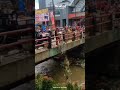 Miris! Banjir Terjang Beberapa Kota, Pria ini Malah Buang Sampah ke Sungai