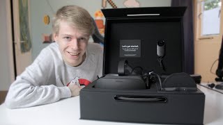 Unboxing the Oculus Rift CV1! (Nathie Unboxes)