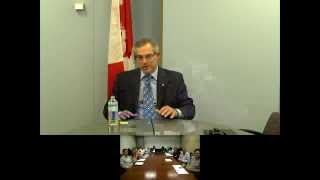 Bush School Talks: Video TeleConference with Tony Clement