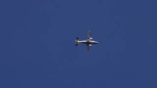 5-bladed Dornier Do 228-100 Flyover at 6000 ft!