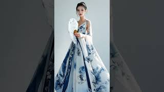 Chinese blue and white porcelain, the beauty of the world。#shorts #agt  #runwayai