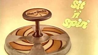 Kenner Sit N' Spin toy commercial from 1977