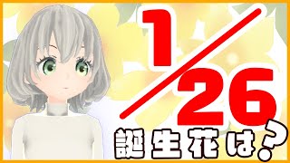 【花言葉】１月２６日の誕生花は？／花白もか