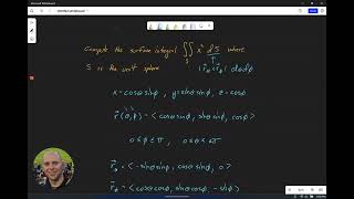 Surface Integral Over a Sphere