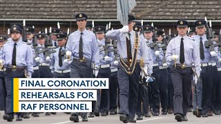 RAF adds finishing touches to coronation preparation