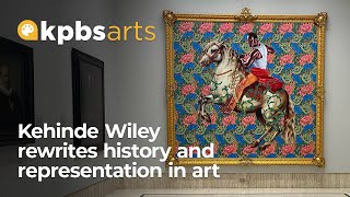 Kehinde Wiley painting at the Timken Museum rewrites history and representation in art