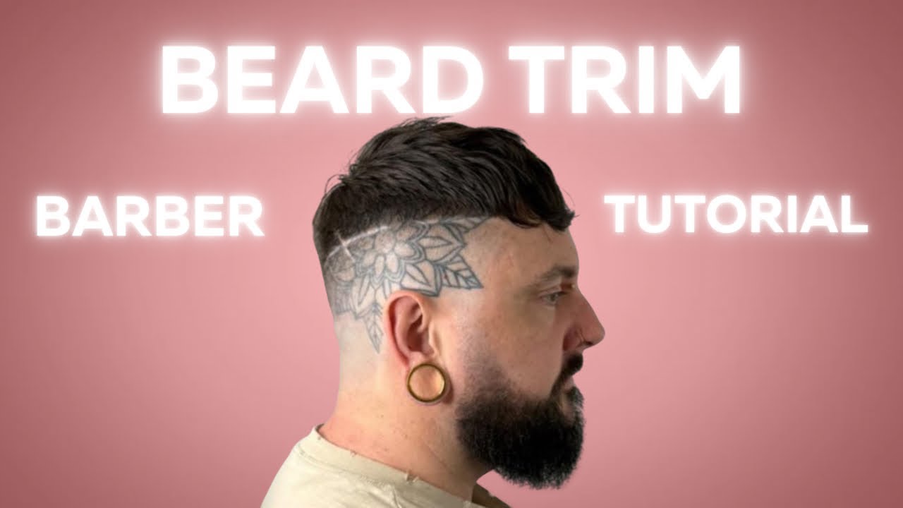 Beard Trim Tutorial Barber Guide Youtube