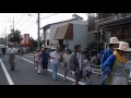 八王子まつり　山車巡行　八幡町一・二丁目　２０１６．７．６