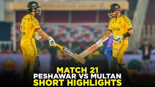 PSL 9 | Short Highlights | Peshawar Zalmi vs Multan Sultans | Match 21 | M2A1A